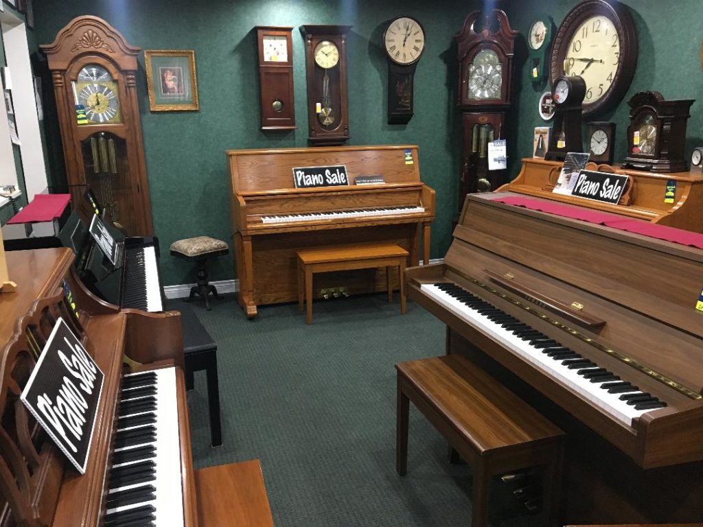 Upright Pianos Telep Pianos Clocks Showroom